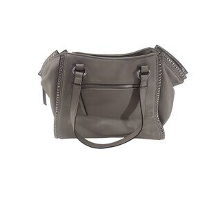 INC International Concepts Taupe Studded Shoulder Bag